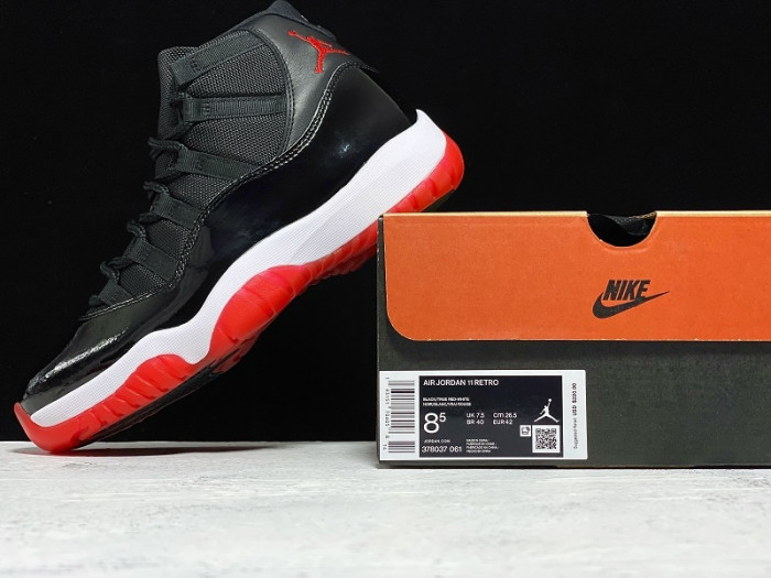nike air jordan 11 xi retro - 378037-061