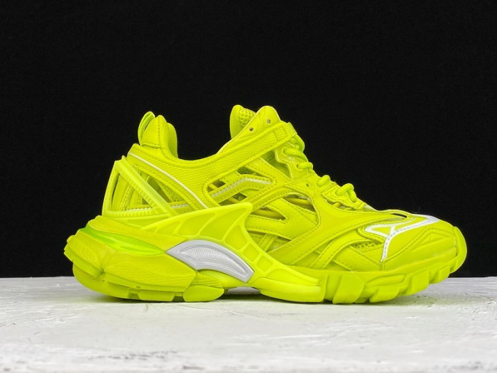 bl track trainers sneaker yellow h903p073