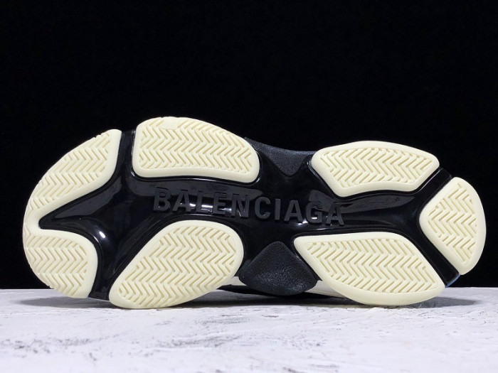 bl 17fw triple s sneaker trainer white blue h903p016