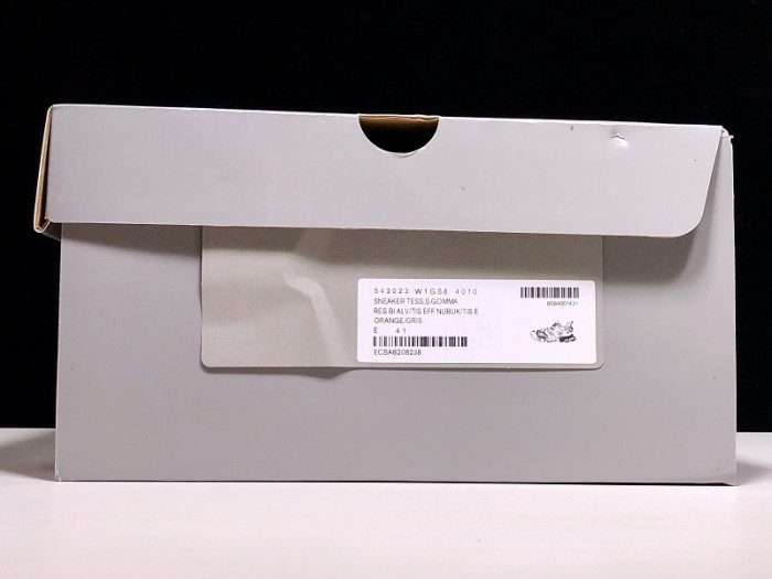 bl tess s. gomma trek low sneakers orange grey h903p041