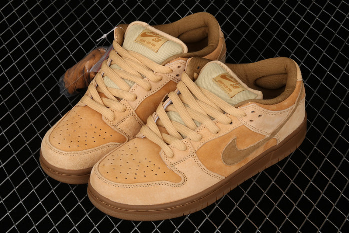 nike sb dunk low wheat - 883232-700