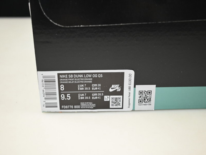 concepts x nike sb dunk low "orange lobster" fd8776-800