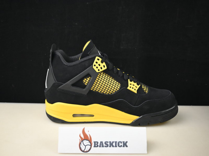 air jordan 4 retro thunder (2023) dh6927-017