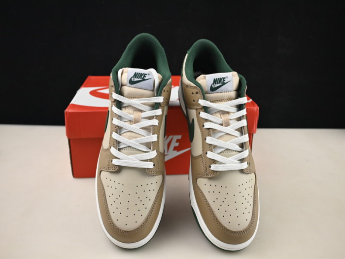 nike dunk low tan green fb7160-231