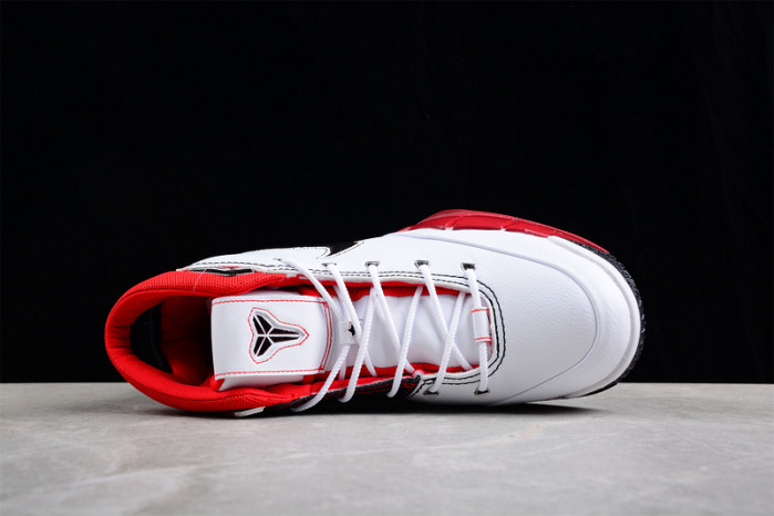 nike kobe 1 protro white black red aq2728-102