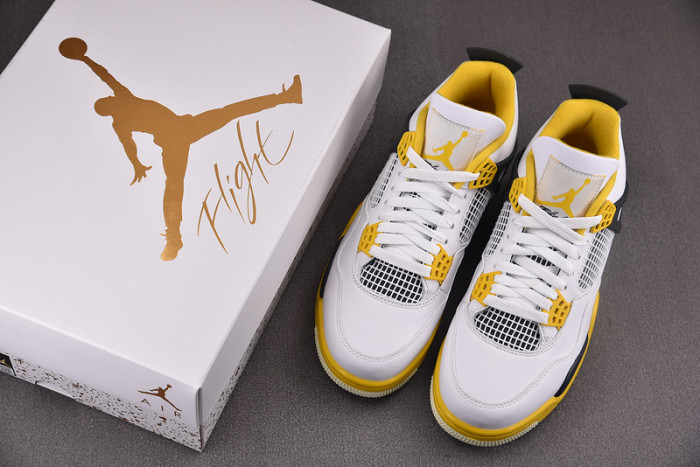 air jordan 4 retro vivid sulfur aq9129-101