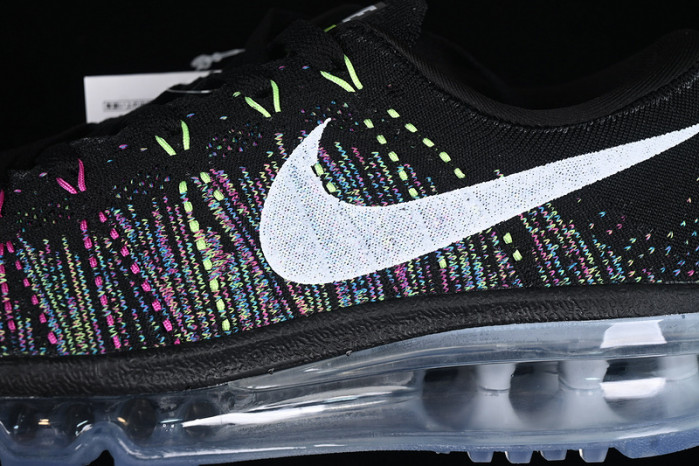 Nike Flyknit Air Max Black Multi-Color Men