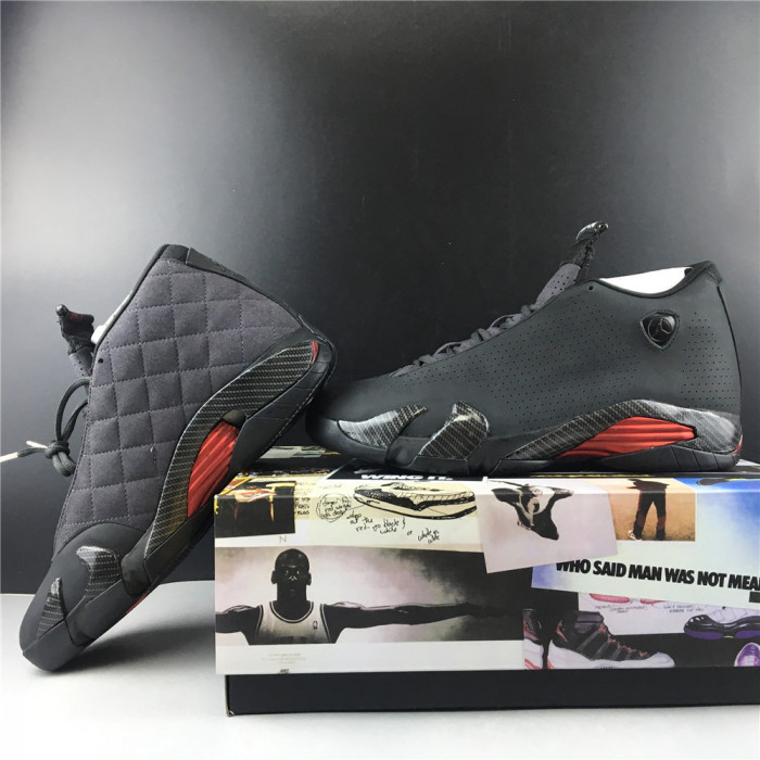 jordan 14 retro black anthracite - bq3685-001