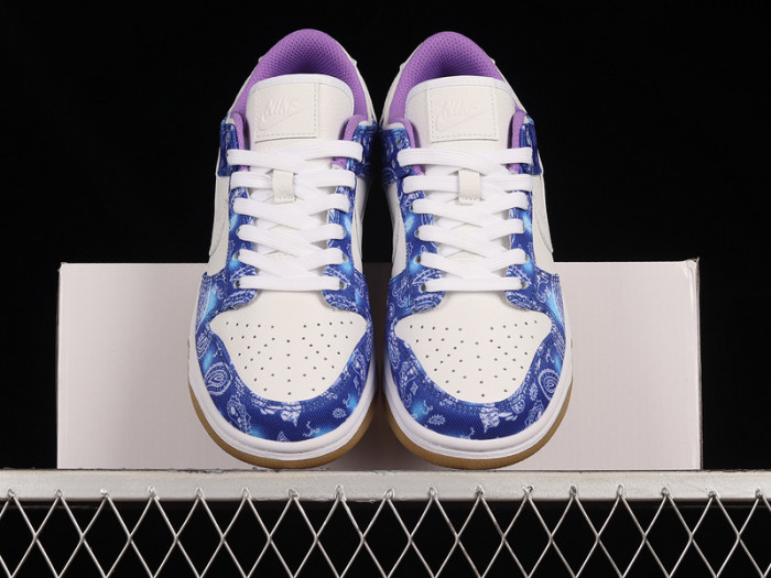 nike sb dunk low white navy blue purple ct5053-041