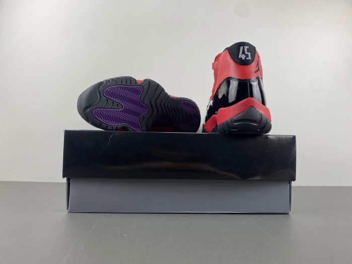AIR JORDAN 11 RETRO "RED BLACK" CT8012-600