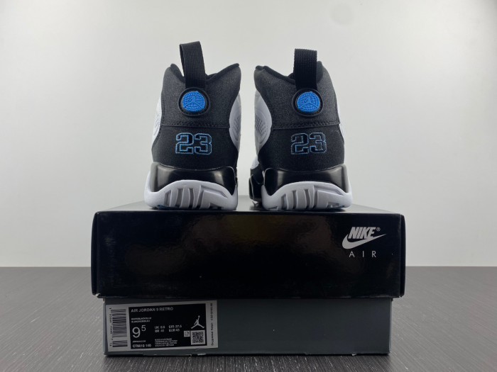 jordan 9 retro university blue - ct8019-140