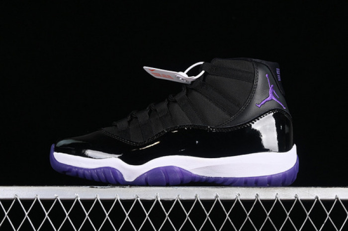 air jordan 11 retro white/black/purple ct8812-999