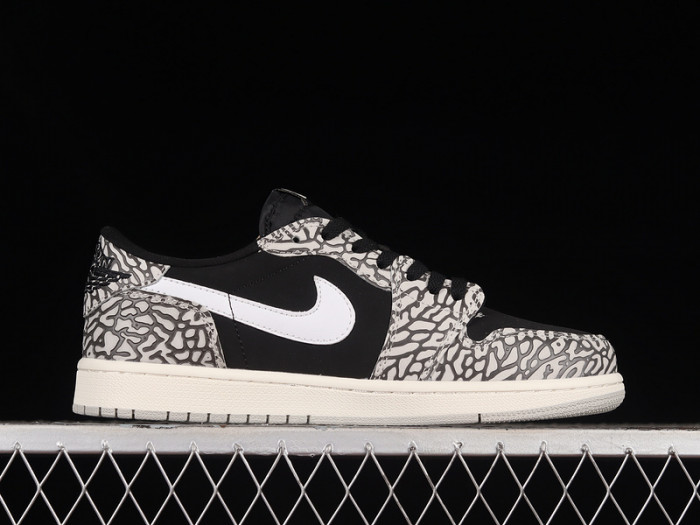 air jordan 1 low og black cement cz0790-001