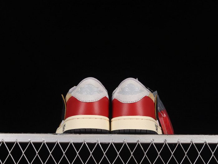 air jordan 1 retro low white brown black cz0790-107