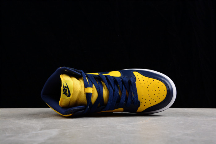nike dunk high michigan cz8149-700