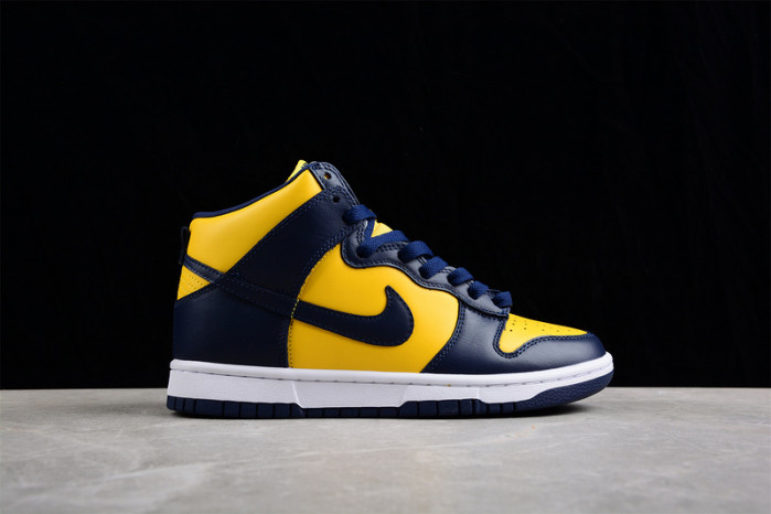 nike dunk high michigan cz8149-700