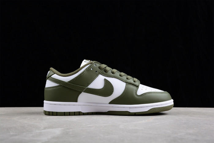 nike dunk low medium olive (w) - dd1503-120