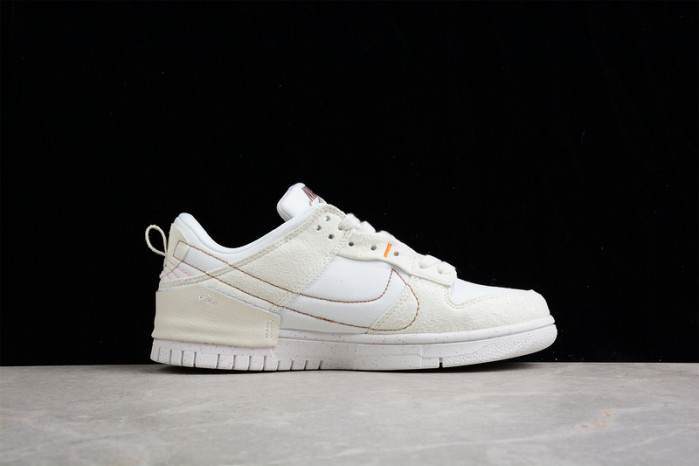 nike dunk low disrupt 2 pale ivory - dh4402-100