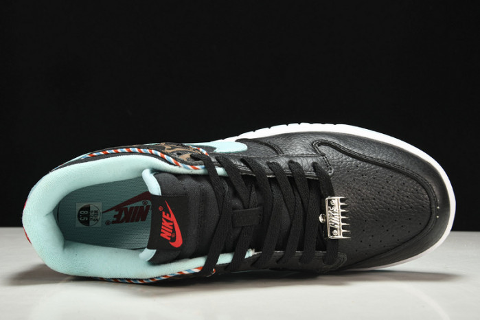 nike dunk low barbershop black dh7614-001