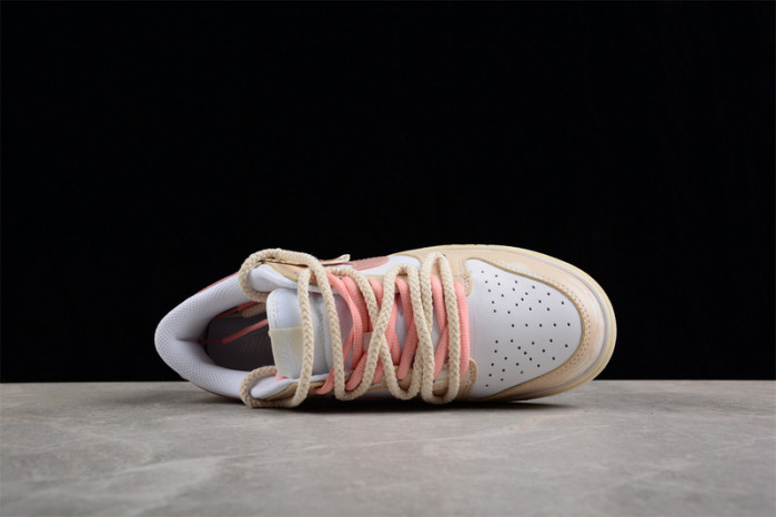nike dunk low white pink dh9765-100