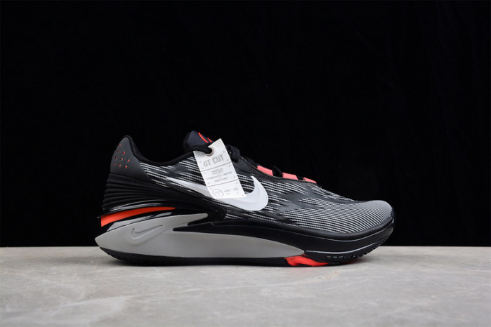 nike zoom gt cut 2 black bright crimson dj6013 001