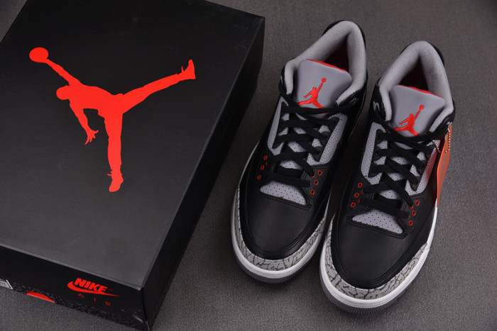 Air Jordan 3 Black Cement 2024 DN3707-010