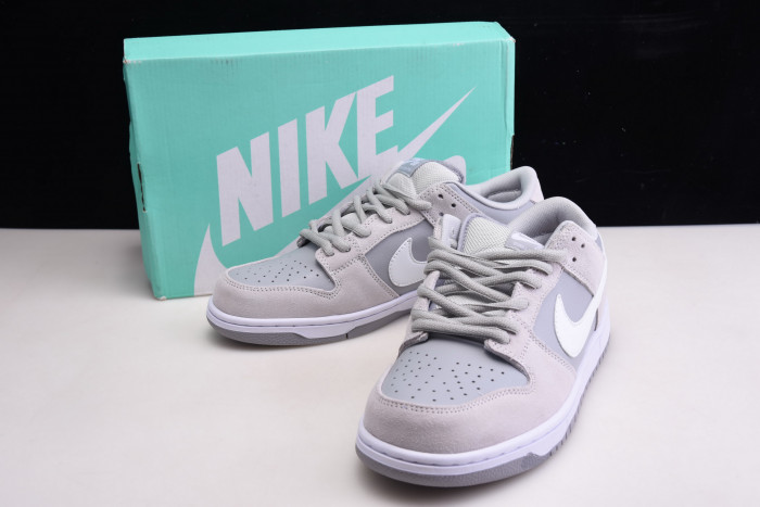 nike sb dunk low summit white wolf grey - ar0778-110