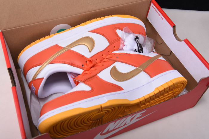 nike dunk low golden orange dq4690-800