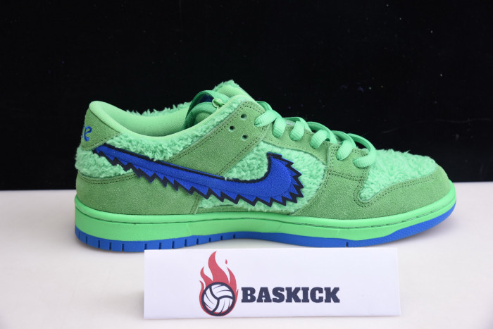 nike sb dunk low grateful dead bears green - cj5378-300