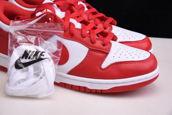 nike dunk low sp “university red” cu1727-100