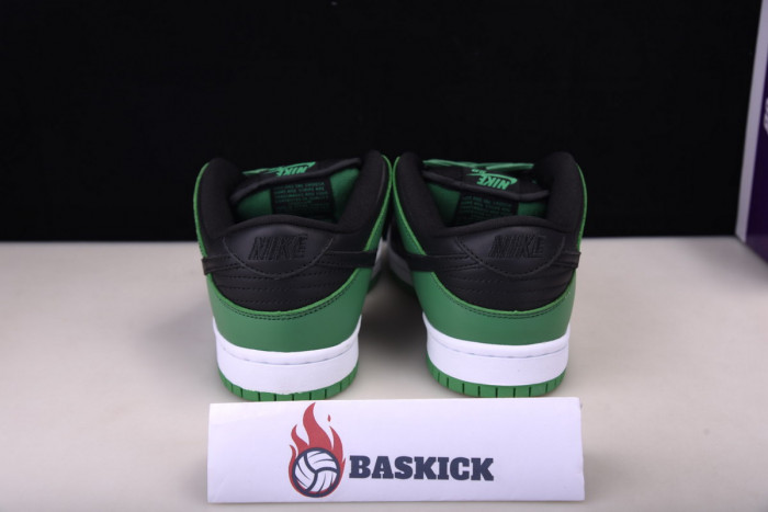 nike sb dunk low classic green - bq6817-302