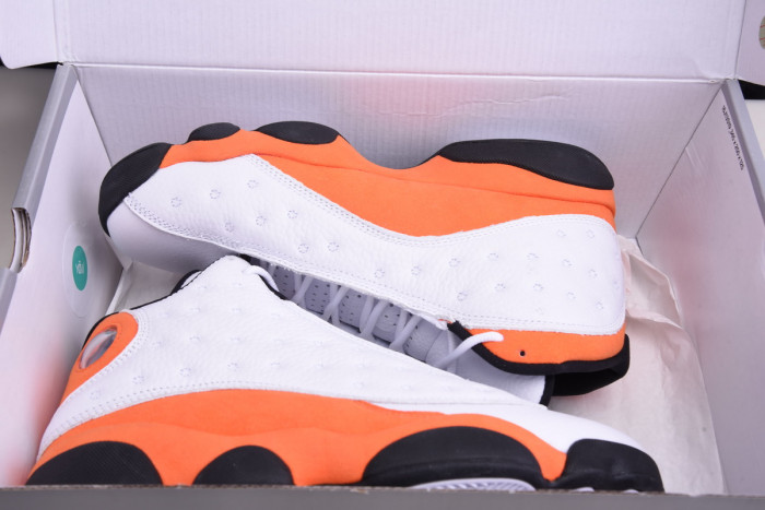 air jordan retro 13 starfish white black 414571-108