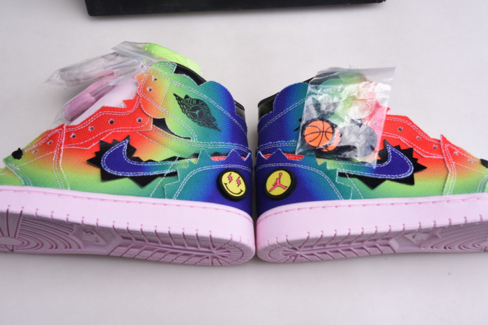 j balvin x jordan 1 high og multi dc3481-900