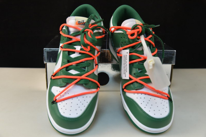 ofw nike dunk low pine green - ct0856-100