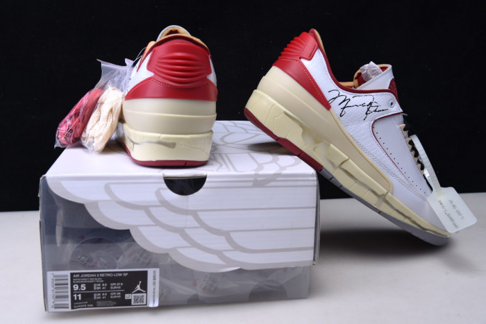 jordan 2 retro low sp ofw white red dj4375-106