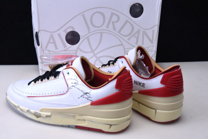 jordan 2 retro low sp ofw white red dj4375-106