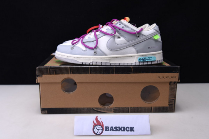 nike dunk low ofw lot 45 dm1602-101