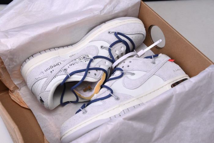 nike dunk low ofw lot 18 dj0950-112