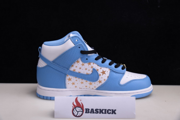 nike dunk high pro sb blue stars 307385-141