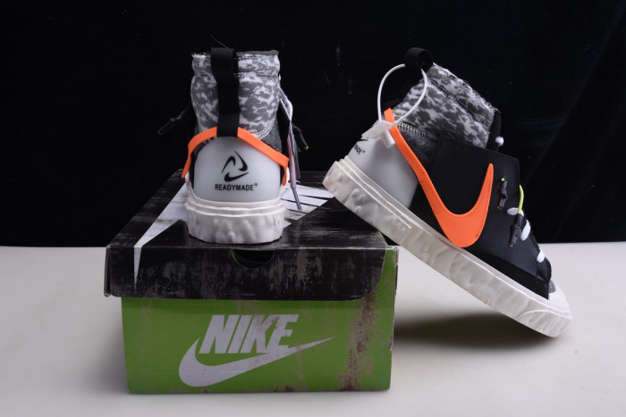 nike blazer mid readymade black - cz3589-001