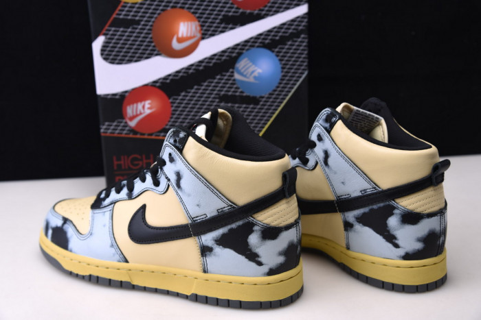 nike dunk high 1985 black acid wash dd9404-700