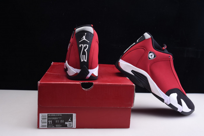 air jordan 14 retro gym red toro - 487471-006