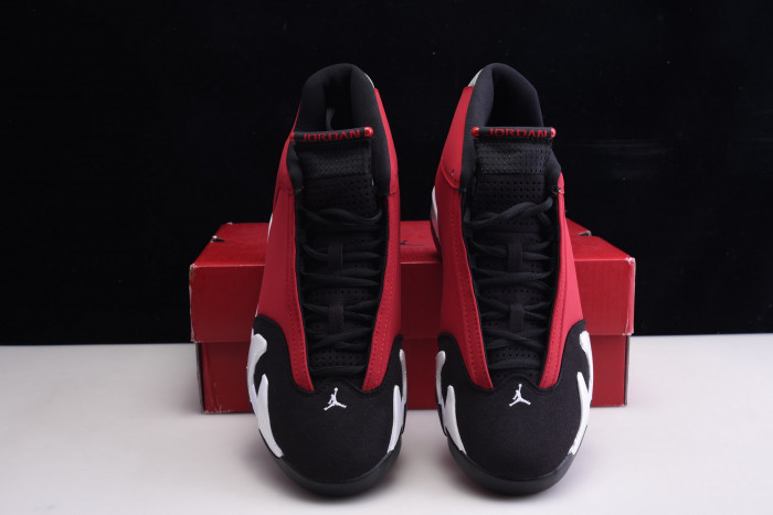 air jordan 14 retro gym red toro - 487471-006