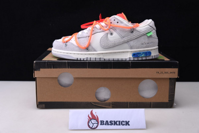 nike dunk low ofw lot 31 dj0950-116