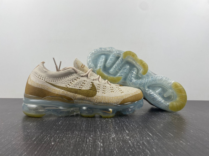 nike air vapormax 2023 flyknit tan dv1678-100