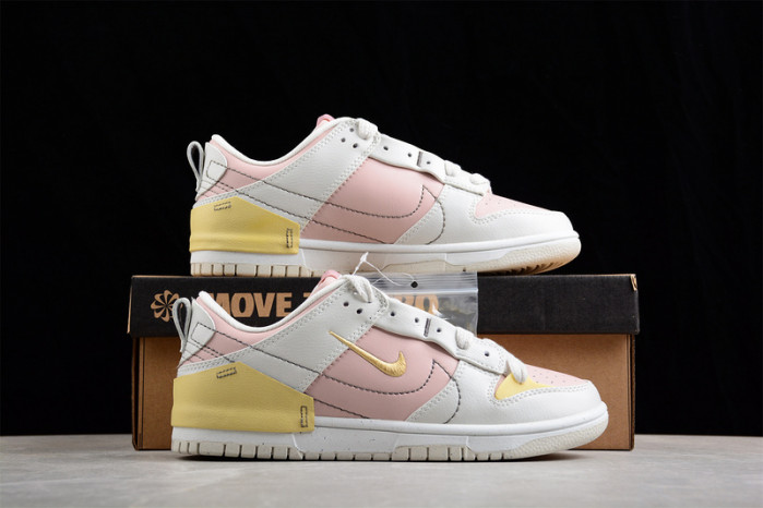 nike sb dunk low disrupt 2 pink oxford dv4024-001