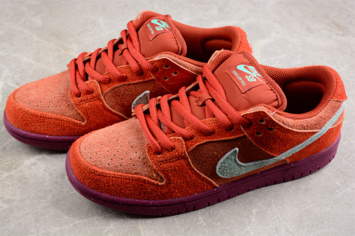 nike sb dunk low "mystic red" dv5429-601