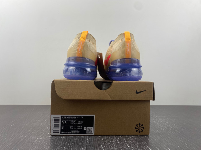 nike vapormax 2023 flyknit "pale vanilla" dv6840-200
