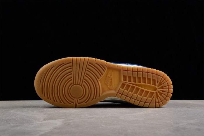 nike sb dunk low se sail dark marina blue dx3198-133