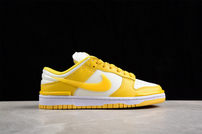 nike dunk low twist "vivid sulfur" dz2794-100